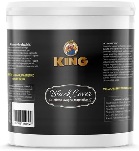 King black cover pittura - black, cover,